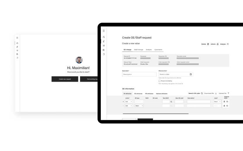 OE codes – Helping a core team build a new tool